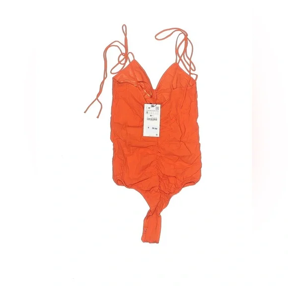 Zara orange bodysuit - Picture 2 of 5